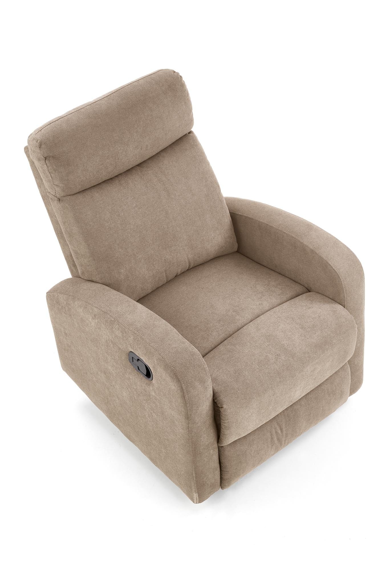 Fotoliu Recliner tapitat cu stofa, Osmond 1S Bej, l75xA95xH100 cm (6)