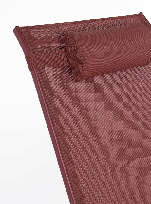 Fotoliu balansoar pentru gradina / terasa, din metal si material textil, Demid Caramiziu, l60,5xA107xH95 cm (4)