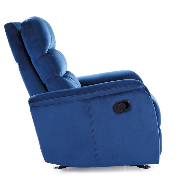 Fotoliu Recliner tapitat cu stofa Jaron Velvet Bleumarin, l78xA98xH102 cm (1)