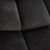 Fotoliu rotativ tapitat cu stofa si picioare metalice Paris Velvet Antracit / Negru, l73xA82xH88 cm (6)