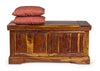 Lada de depozitare din lemn de salcam, Chateaux Natural, l100xA46xH48 cm (3)