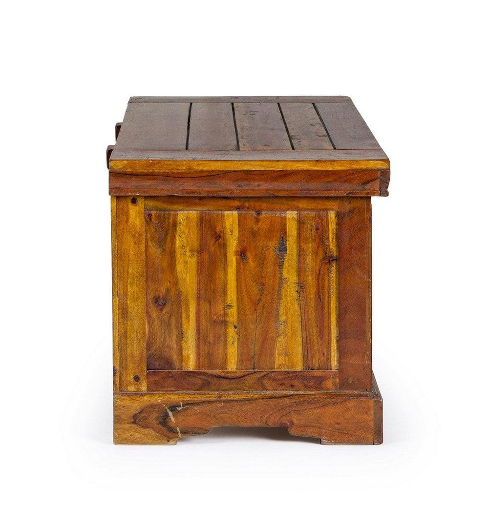 Lada de depozitare din lemn de salcam, Chateaux Natural, l100xA46xH48 cm (6)