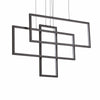 IdealLux Lustra Frame SP Rectangle Negru