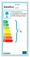 IdealLux Lustra Ice SP5 Alb