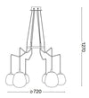 Lustra Karousel SP6 Alama (1)