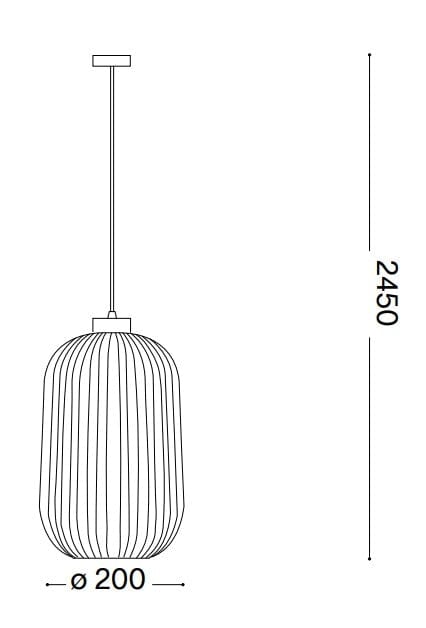 IdealLux Lustra Mint-3 SP1 Verde