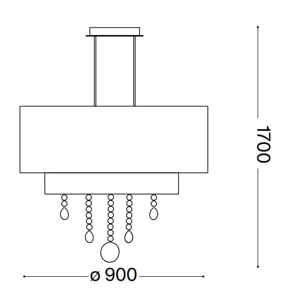 Lustra Opera SP10 Alb (3)