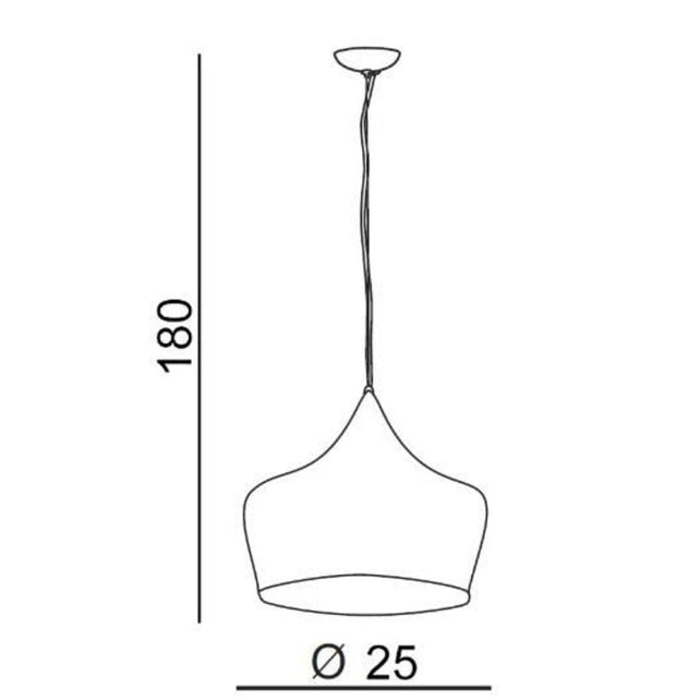 Azzarddo Lustra Orient Alb, AZ1341