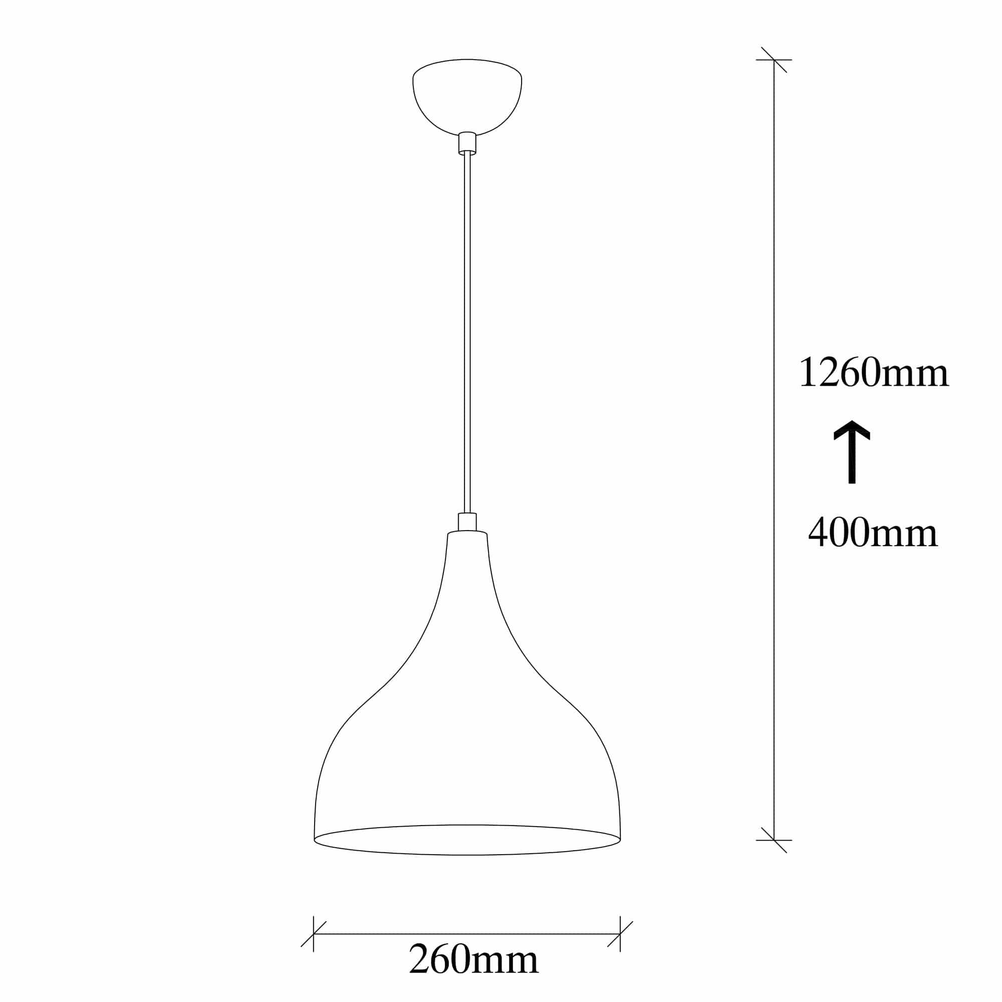 Lustra Saglam 3760 Negru / Auriu (2)