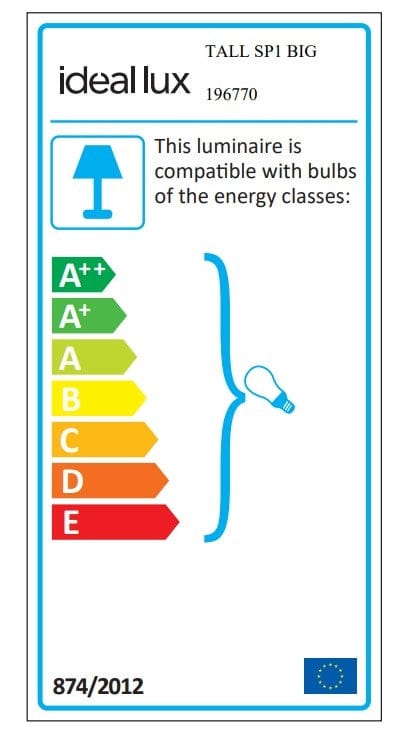 IdealLux Lustra Tall SP1 Big Alb
