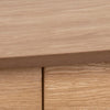 Actona Masa de birou din lemn si furnir, cu 1 sertar, Woodstock Stejar, L105xl45xH74 cm