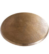 Masa de cafea din aluminiu, Antique Round Alama / Negru, Ø80xH37 cm (2)