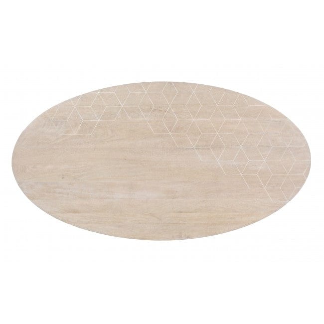 Masa din lemn de mango Jorg Natural, L190xl100xH76 cm (3)