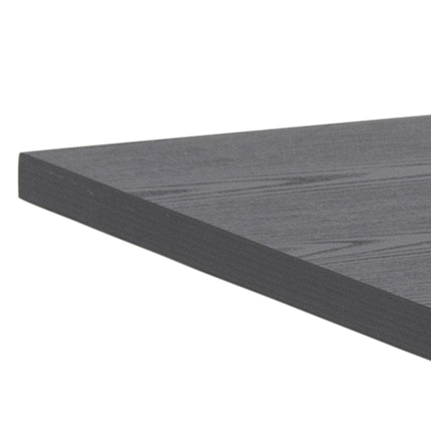 Masa din MDF si metal, Angus Negru, L200xl90xH74 cm (4)