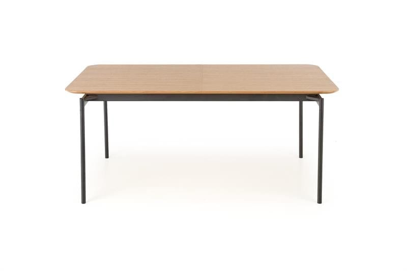 Halmar Masa extensibila din MDF, furnir, pal si metal, Samart Stejar / Negru, L170-250xl100xH76 cm