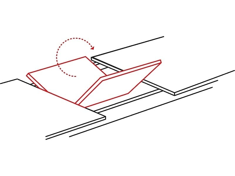 Signal Masa extensibila din MDF, sticla si furnir, Huddy Stejar / Negru, L120-160xl80xH76 cm