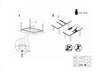 Signal Masa extensibila din pal si MDF, Dillon II Small Alb, L105-140xl65xH75 cm