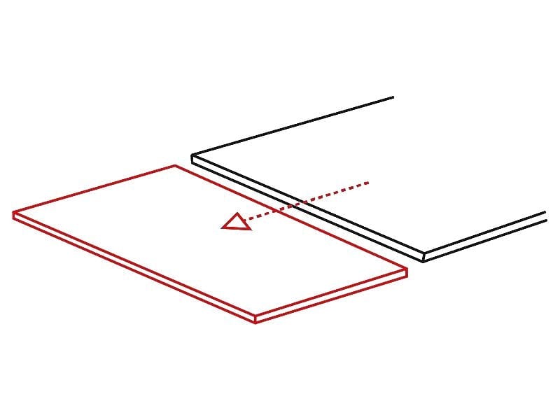 Signal Masa extensibila din sticla si metal, Grid-017 Alb / Crom, L110-170xl74xH75 cm