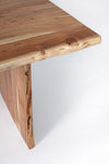 Masa din lemn de salcam Eneas Natural, L200xl95xH77 cm (7)