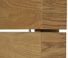 Masa extensibila din lemn, furnir si metal Mosaic 40 Stejar / Negru, L160-220xl90xH78 cm (4)