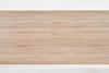 Masa extensibila din MDF si lemn, Tiamera Stejar Sonoma / Alb, L140-220xl80xH76 cm (7)