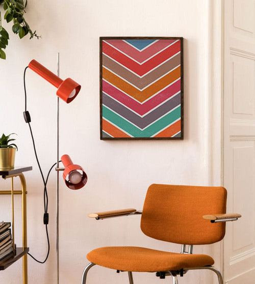 Tablou Abstract 173 Multicolor, 50 x 70 cm