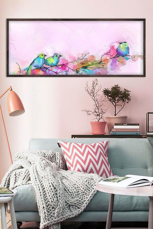 Tablou Abstract 187 Multicolor, 60 x 120 cm