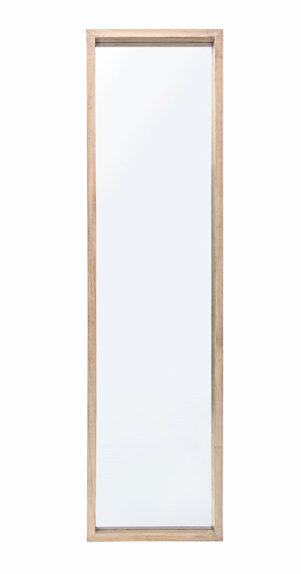 Oglinda decorativa cu rama din lemn de Paulownia, Tiziano Rectangle A, l32xH122 cm (2)
