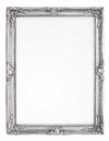 Oglinda decorativa cu rama din lemn, Miro C Argintiu Antichizat, l90xH120 cm