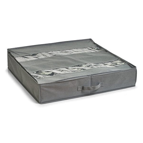 Organizator textil pentru incaltaminte, Vlies Square Gri, L60xl60xH13 cm