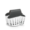 Organizator dublu din plastic, pentru produse de curatenie, Sink Alb, l14,5xA13,5xH12,5 cm