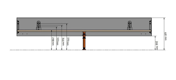 Pat din pal, capatai tapitat cu piele ecologica, Monaco IV Alb / Gri (2)