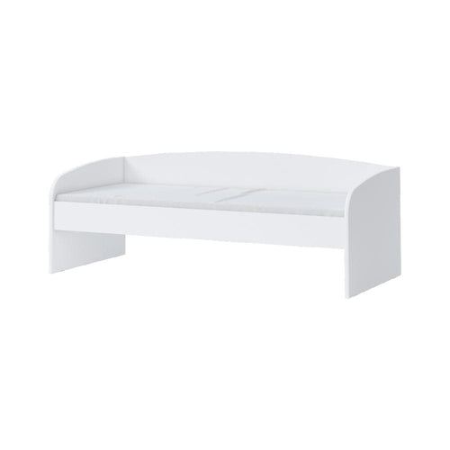 Pat din pal, pentru copii, Kiki KRT Alb, 200 x 90 cm & JLASR-KIKI-BED-KRT-WHITE