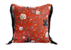 Perna decorativa Black Bird Red (2)