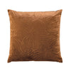 Perna decorativa cu husa detasabila, Analia Camel, 50 x 50 cm