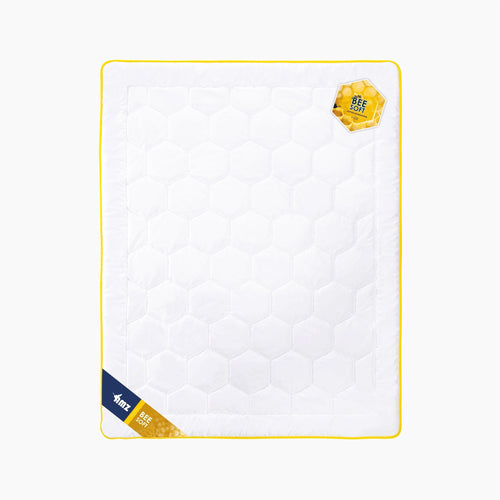 AMZ 200 x 155 cm Pilota Vara din LuxFill, Antialergic Bee Soft Alb