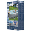 Piscina cu cadru metalic si 3 accesorii incluse, Bestway Power Steel Oval Gri, L305xl200xH84 cm (5)