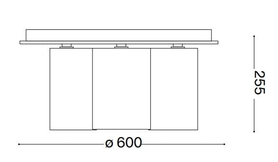 Plafoniera Daisy PL6 Auriu (2)