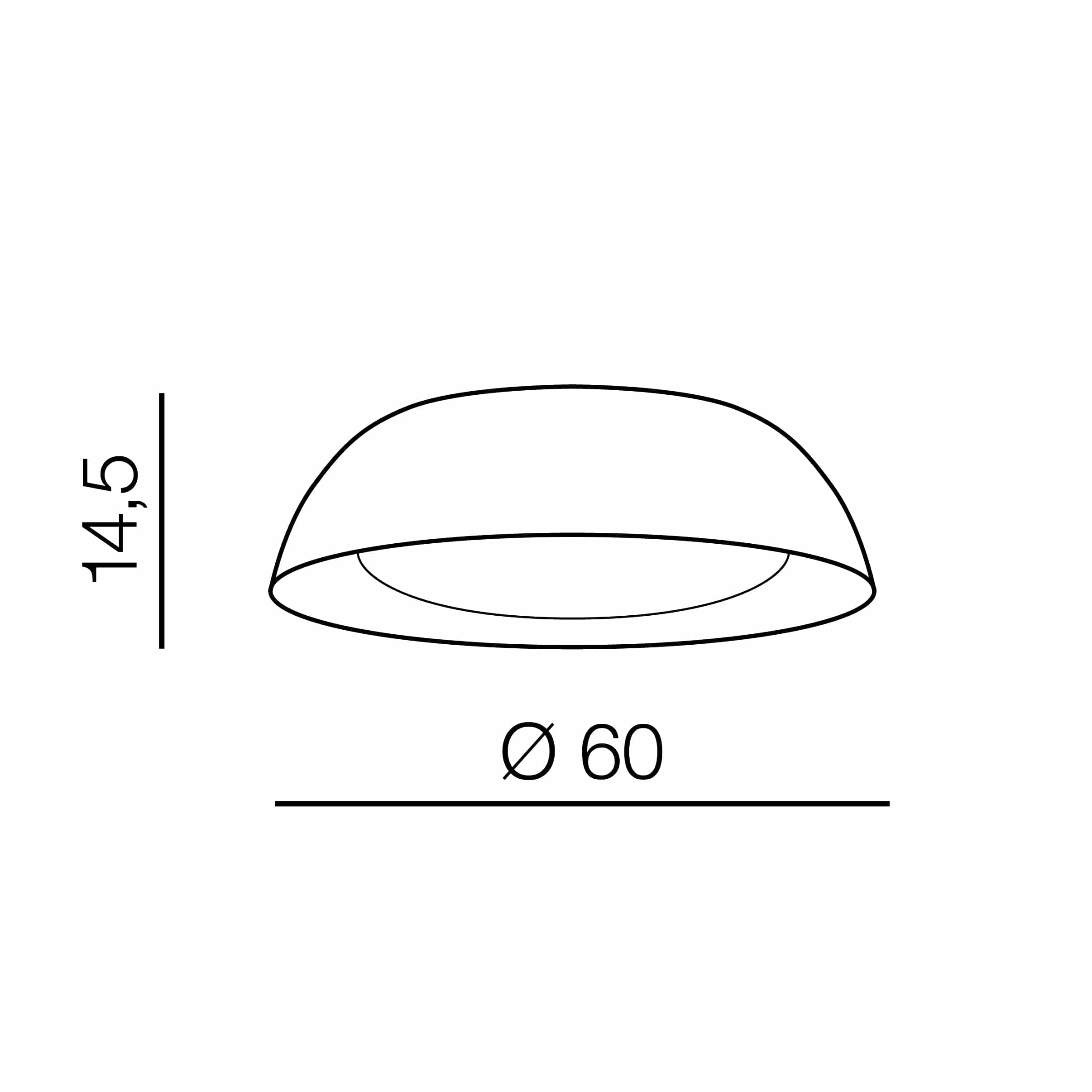 Plafoniera Lenox Top 60 Negru / Cupru, AZ3146 (4)