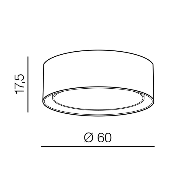 Plafoniera Milo XL Alb, AZ3330 (5)