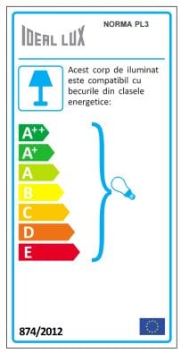 Plafoniera Norma PL3 (2)