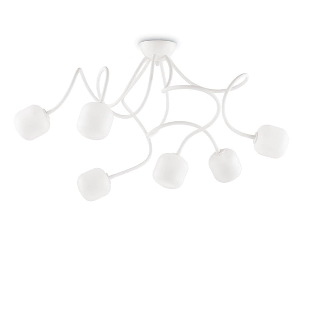 Plafoniera Octopus PL6 White