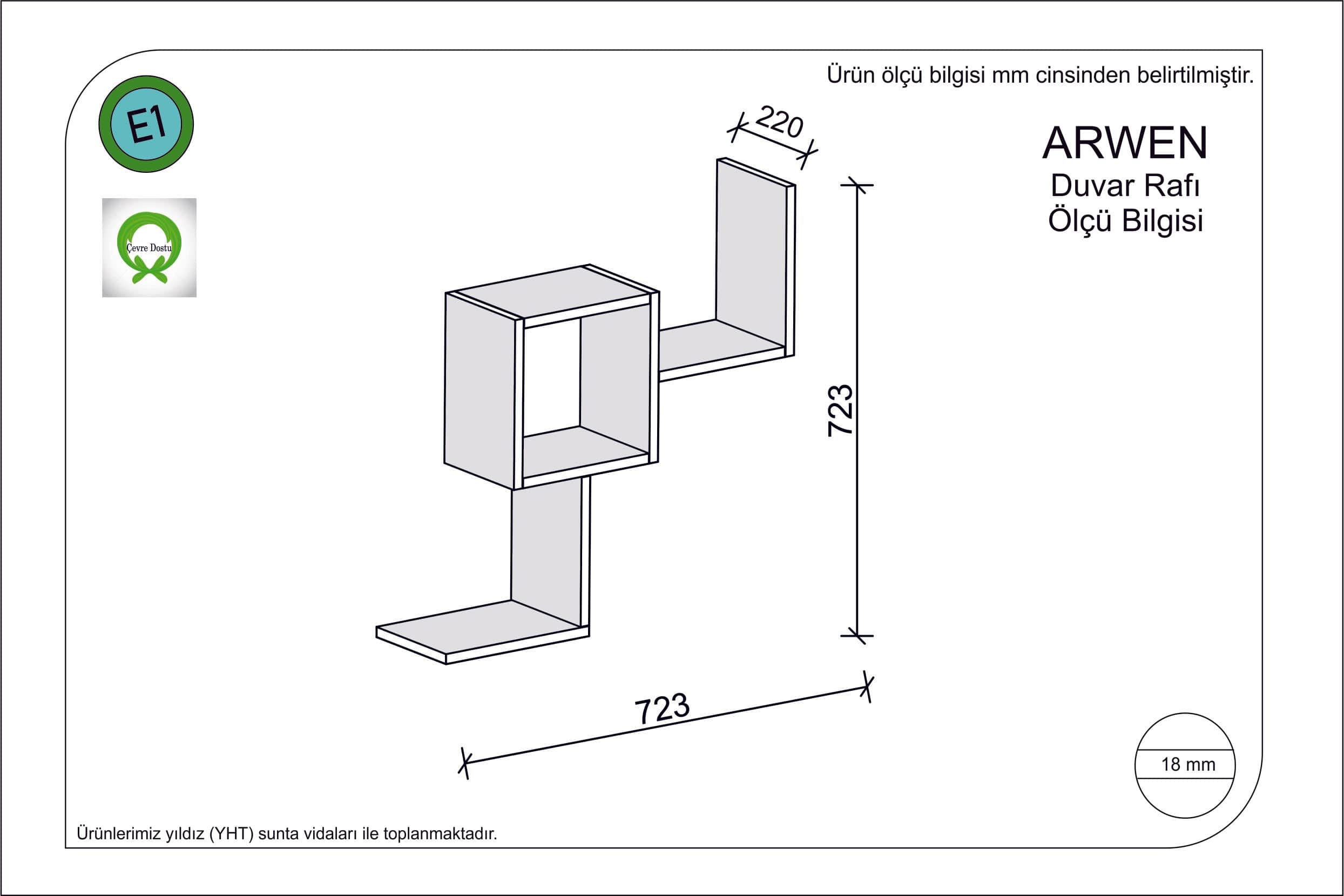 Oyo Raft suspendat din pal, Arwen Maro, l72,3xA22xH72,3 cm