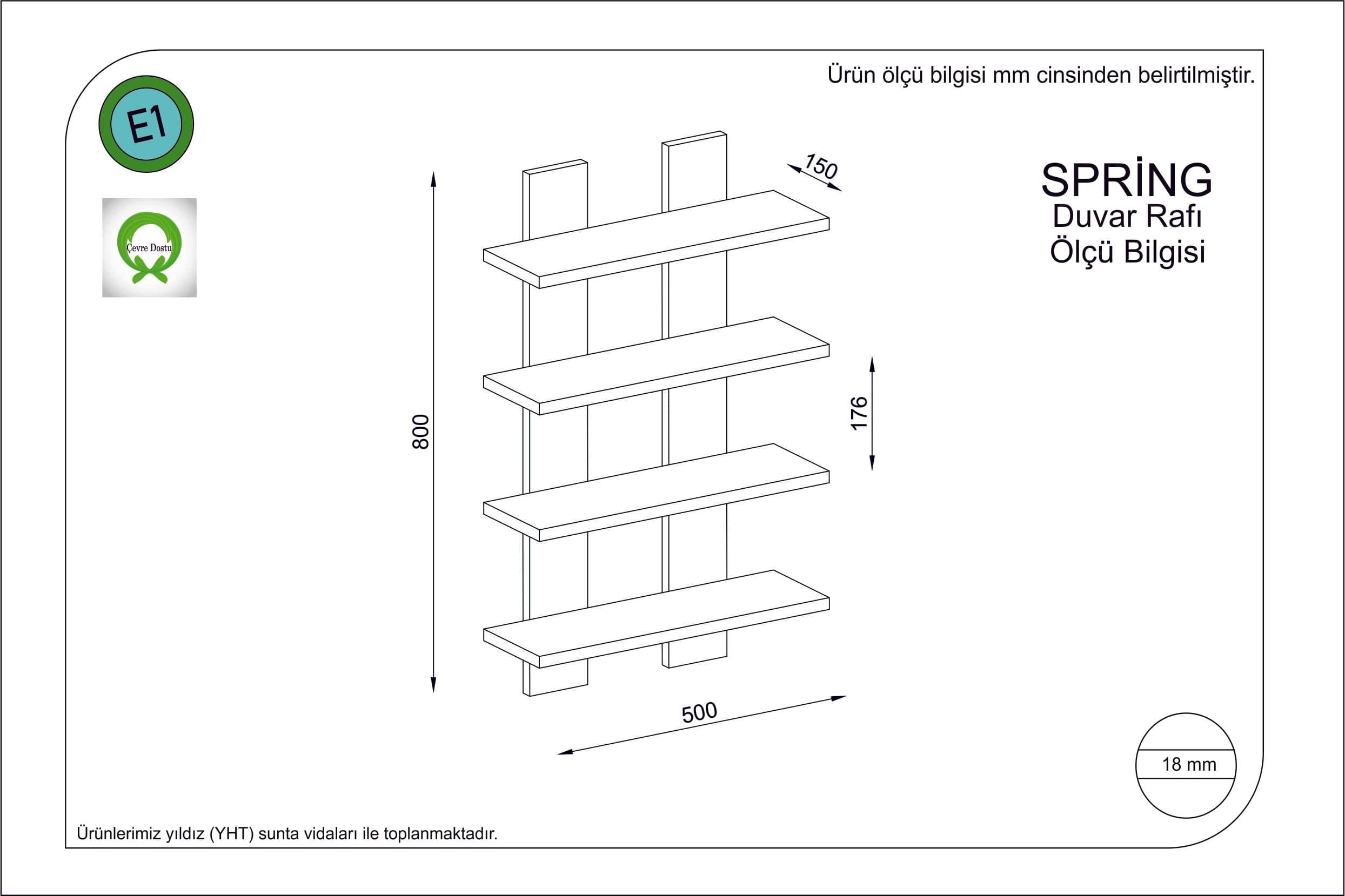 Oyo Raft suspendat din pal, Spring Alb, l50xA17xH80 cm