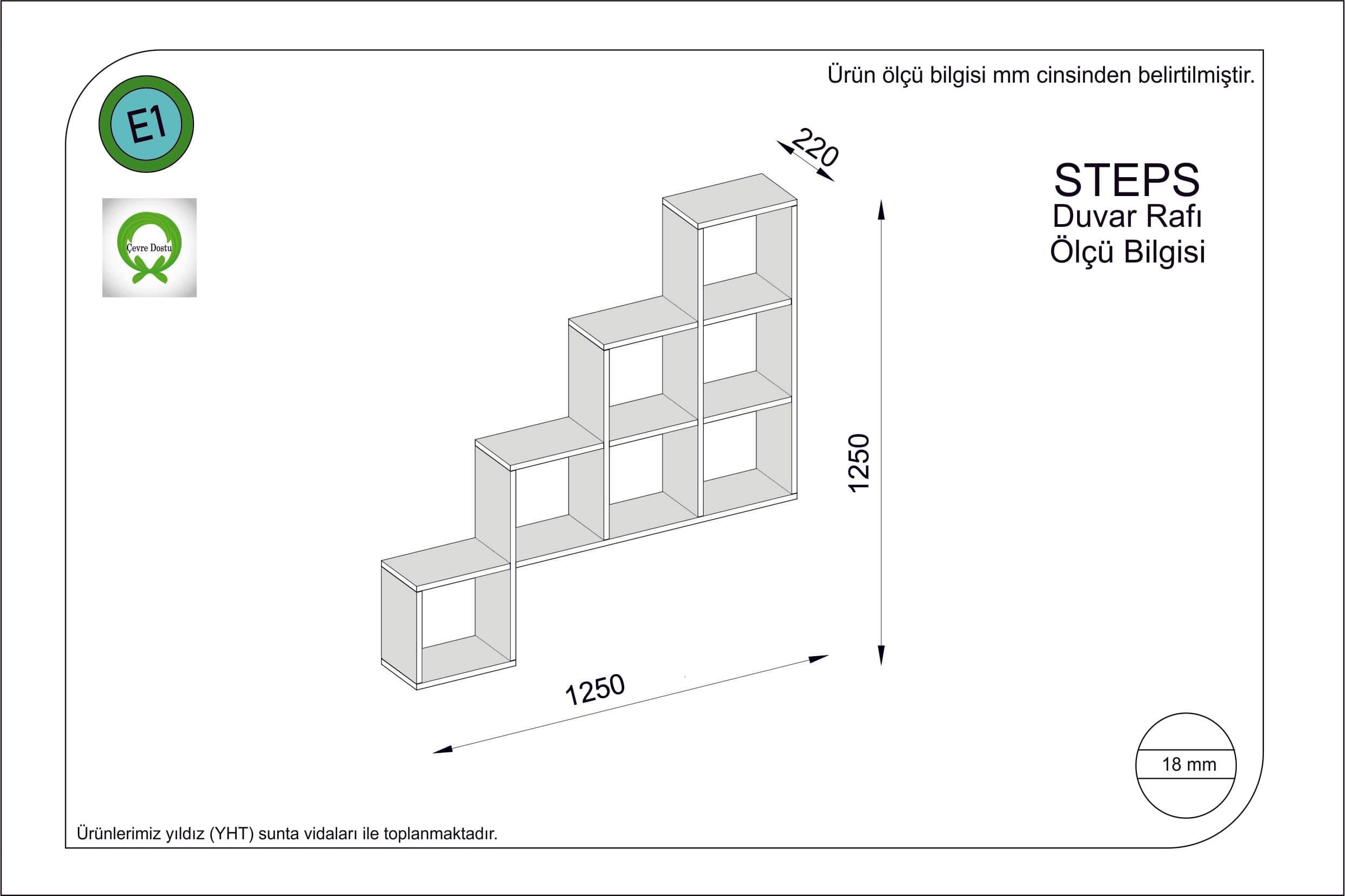 Oyo Raft suspendat din pal, Steps Maro, l125xA22xH125 cm