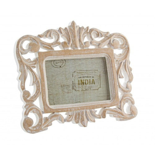 Bizzotto Rama foto decorativa din MDF Dalila Natural, 26,7 x 22 cm