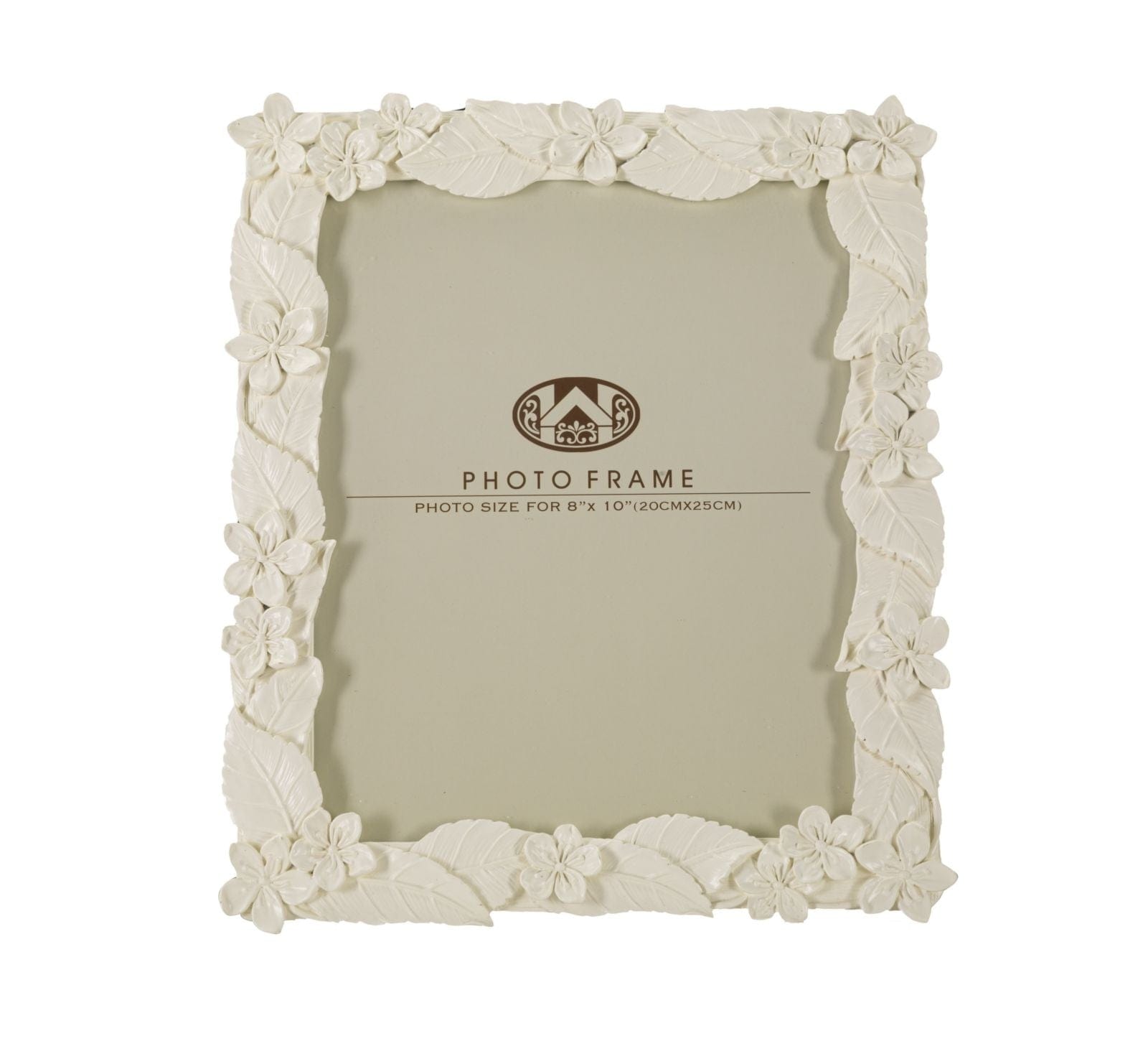 Mauro Ferretti Rama foto decorativa din polirasina Leaf Large Crem, 26 x 30,7 cm