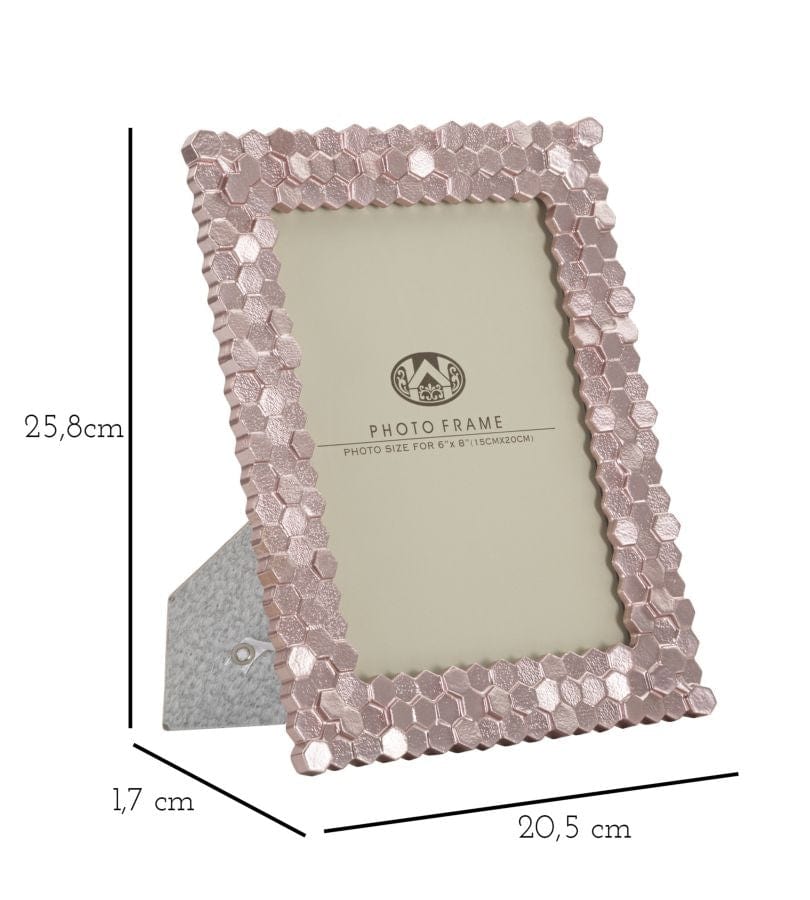 Mauro Ferretti Rama foto decorativa din polirasina Pinky Small Roz, 20,5 x 25,8 cm