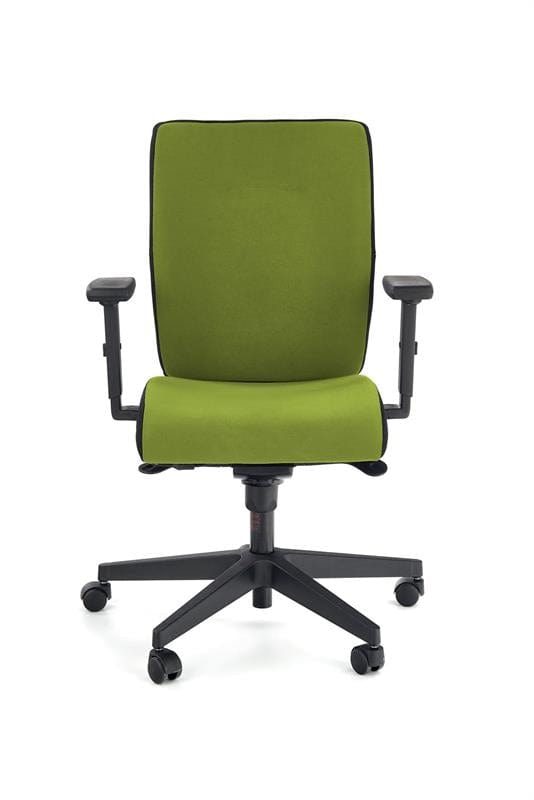 Halmar Scaun de birou ergonomic tapitat cu stofa, Pontus Verde / Negru, l68xA65xH93-108 cm