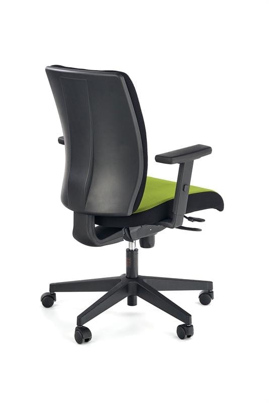 Scaun de birou ergonomic tapitat cu stofa, Pontus Verde / Negru, l68xA65xH93-108 cm (4)